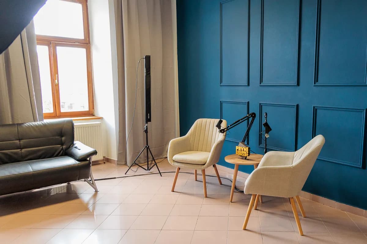 BLIG — Podcastové studio Kadaň — fotka studia 3