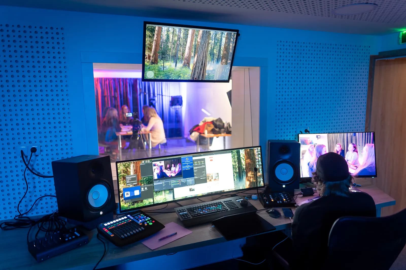 KKC Ostrov — Televizní a nahrávací studio — fotka studia 4