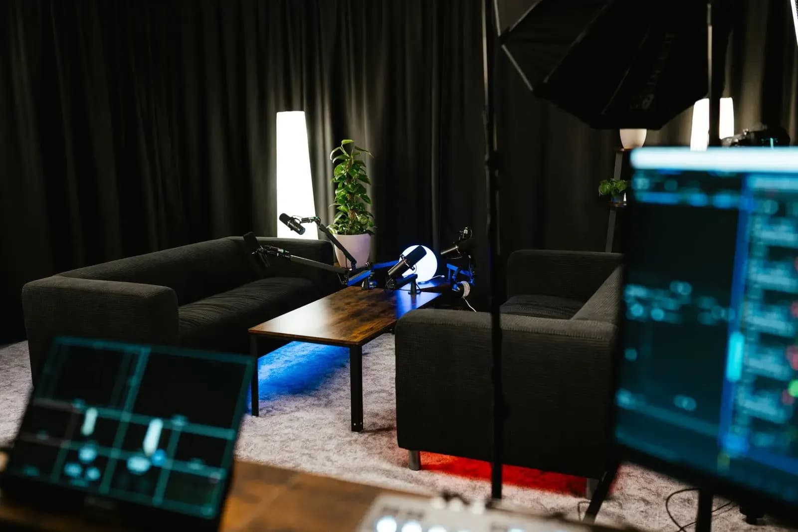 Metamorfo Podcastové studio — fotka studia 3