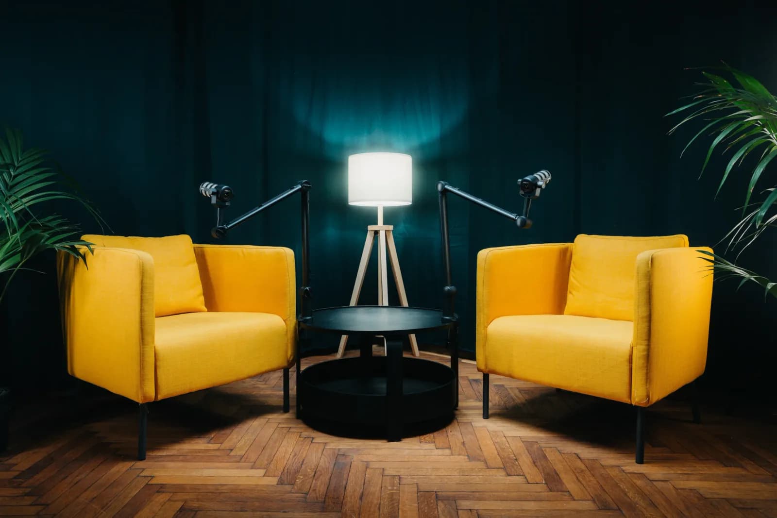 Pražský Podcast — fotka studia 5