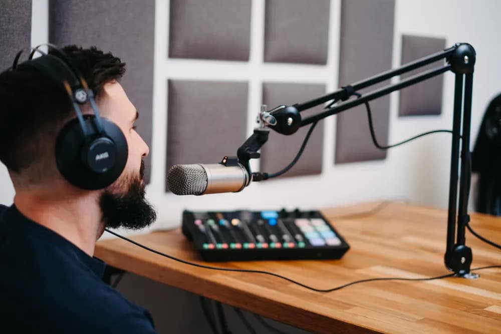 Squat Music — Podcast Studio — fotka studia 4