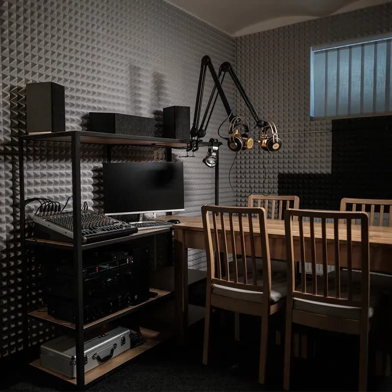 ZKTV — Podcastové studio — fotka studia 5